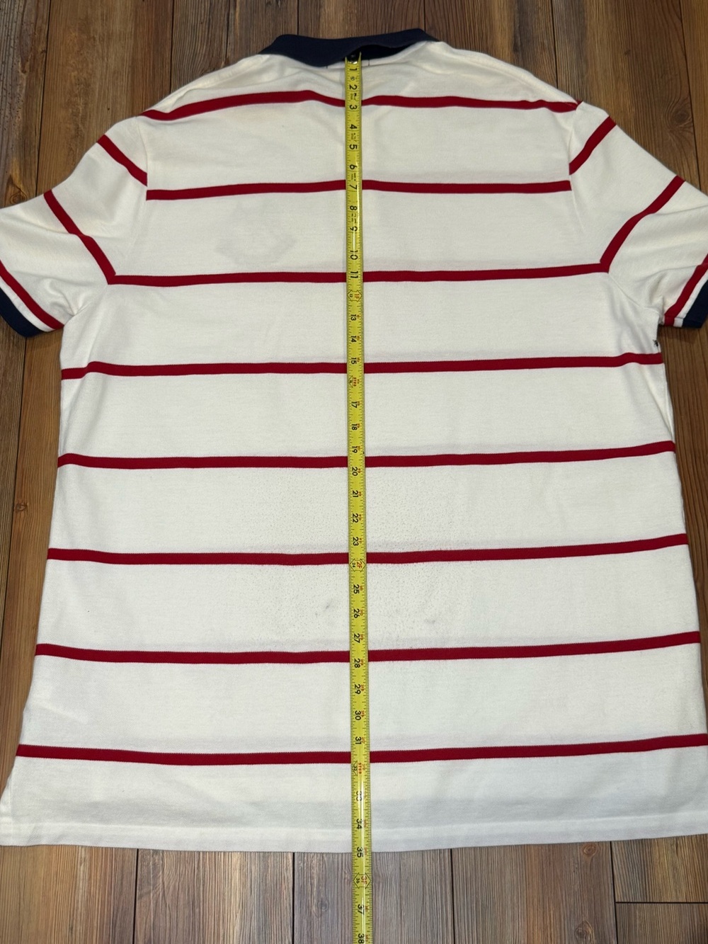 Polo Ralph Lauren Anniversary Striped Rare Classic Fit Size XXL (flaws) - Picture 9 of 10